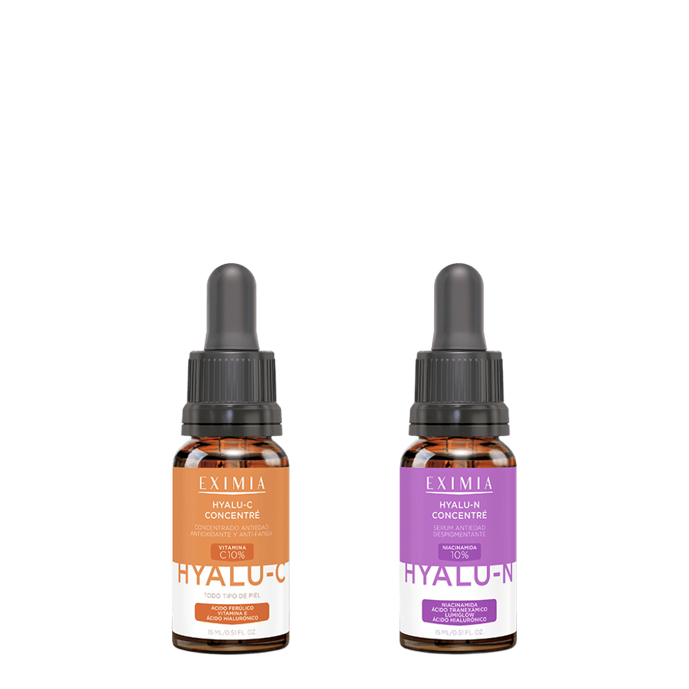 Sérum Hidratante Eximia Combo Dúo Hyalu C y N 15ml